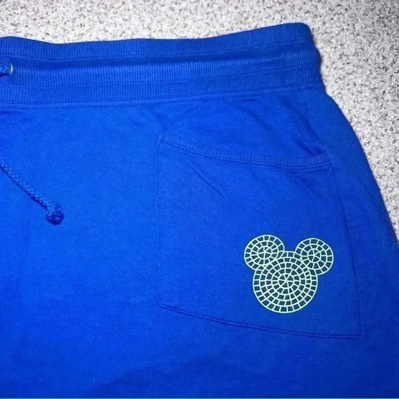 Woman's Disney Parks Royal Blue Plus Size Mini Skirt with Pockets Size XXL - Picture 2 of 6
